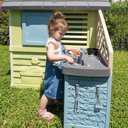 Smoby Speelhuis en Modderkeuken Pretty