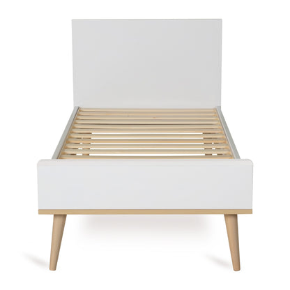 Quax 3-delige babykamer (meegroeibed L 140 x B 70 cm + commode + kast met 3 deuren) Flow White