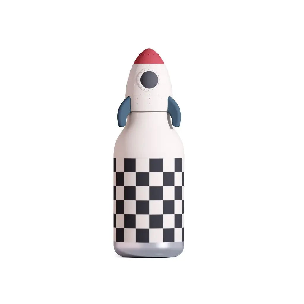 Asobu Geïsoleerde drinkfles Bestie Rocket Checker 460 ml