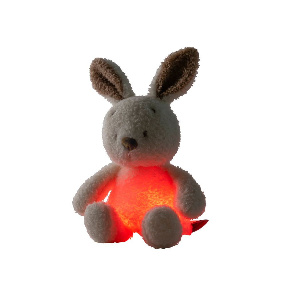 Nattou Peluche veilleuse Teddy/Nightlights Mini Sleepy lapin vanille