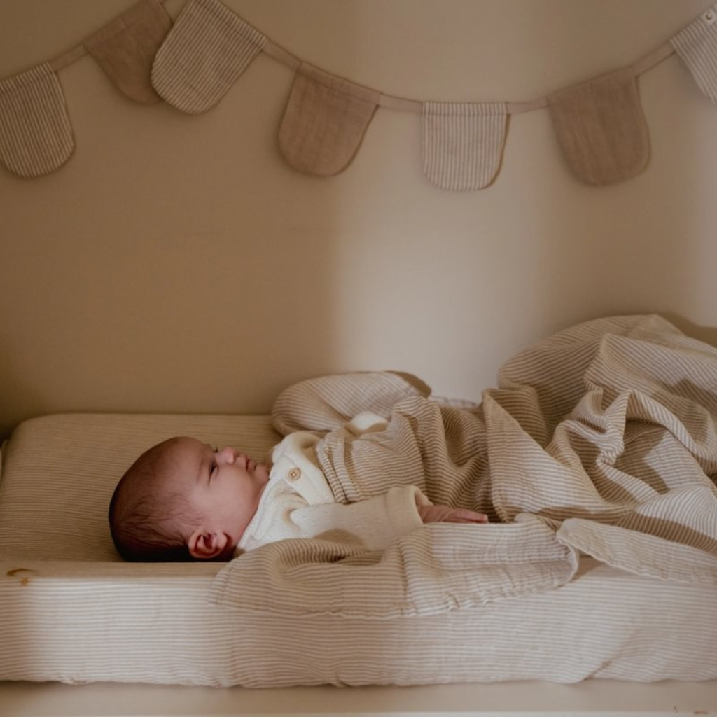 Little Dutch Tissu hydrophile Pure Soft Beige 120 cm