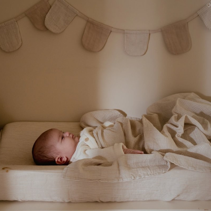 Little Dutch Tissu hydrophile Pure Soft Beige 120 cm