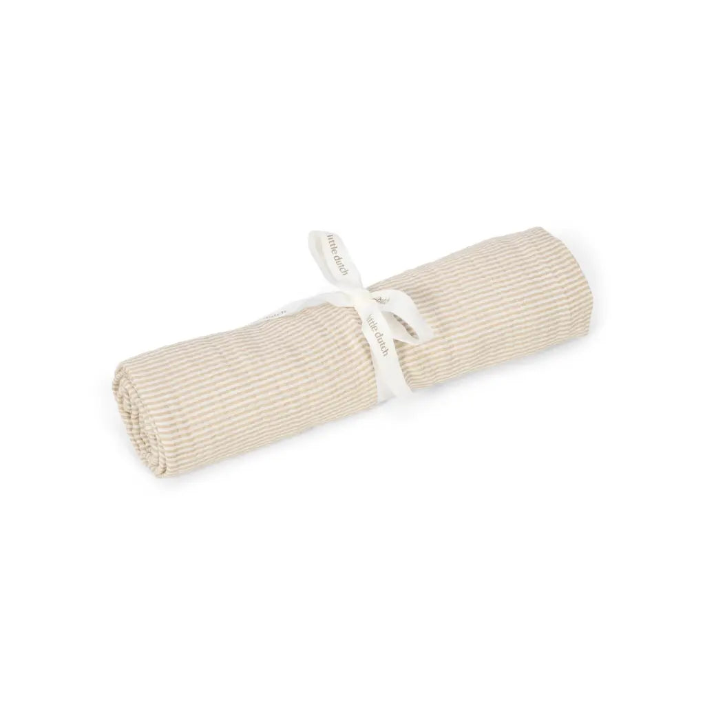 Little Dutch Tissu hydrophile Pure Soft Beige 120 cm