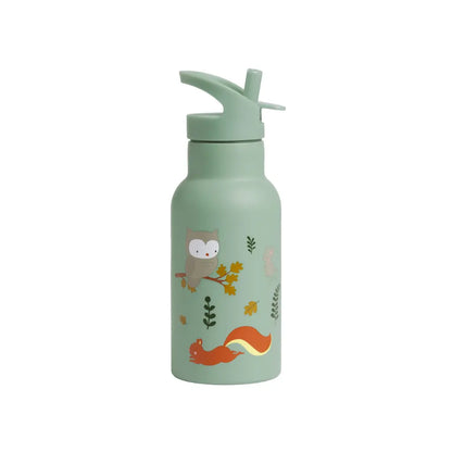 A little lovely company Gourde en acier inoxydable Forest Friends 350 ml