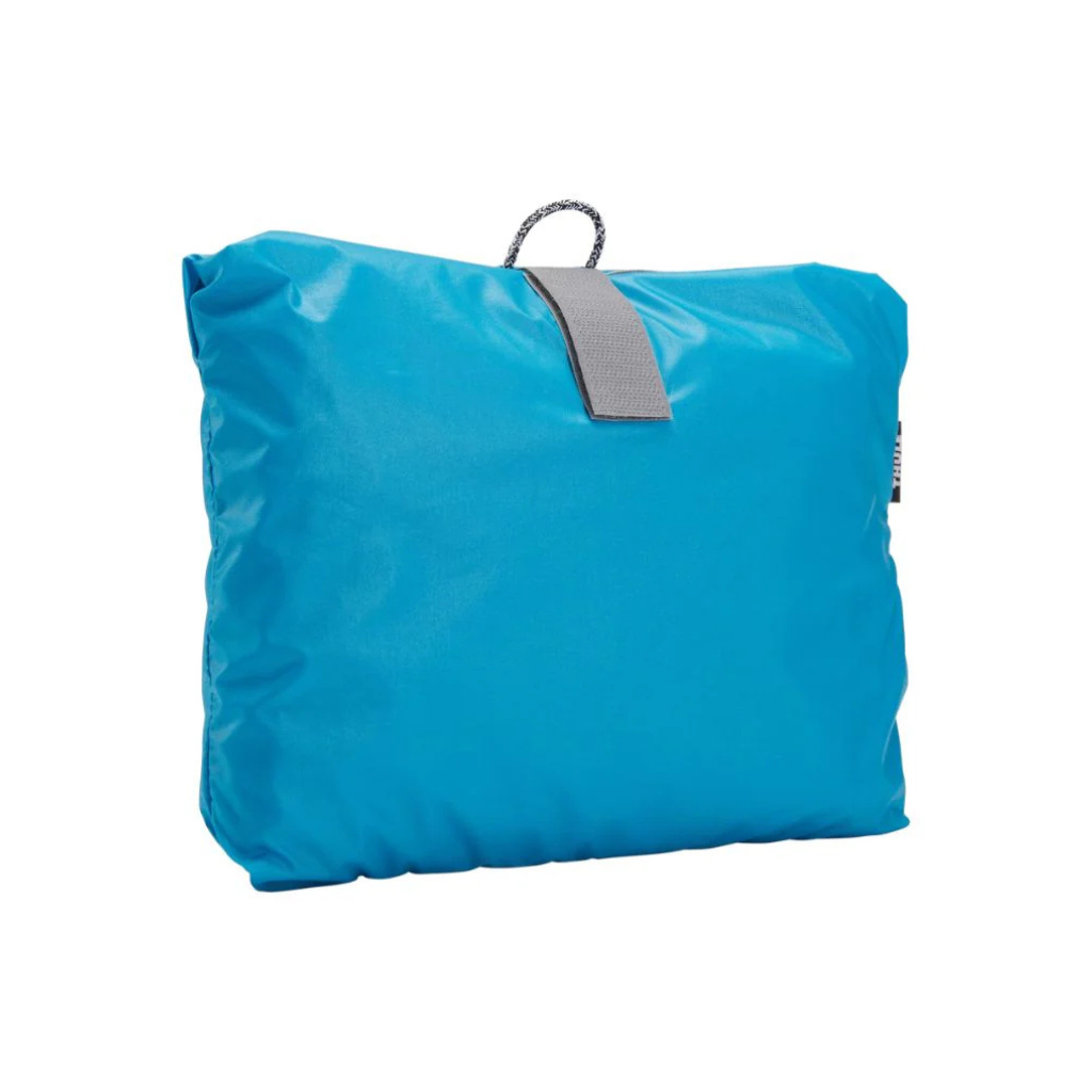 Thule Kinderdrager + regenhoes Sapling Agave/Blue