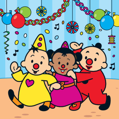 Bumba Herbruikbaar Waterverfboek – blauw
