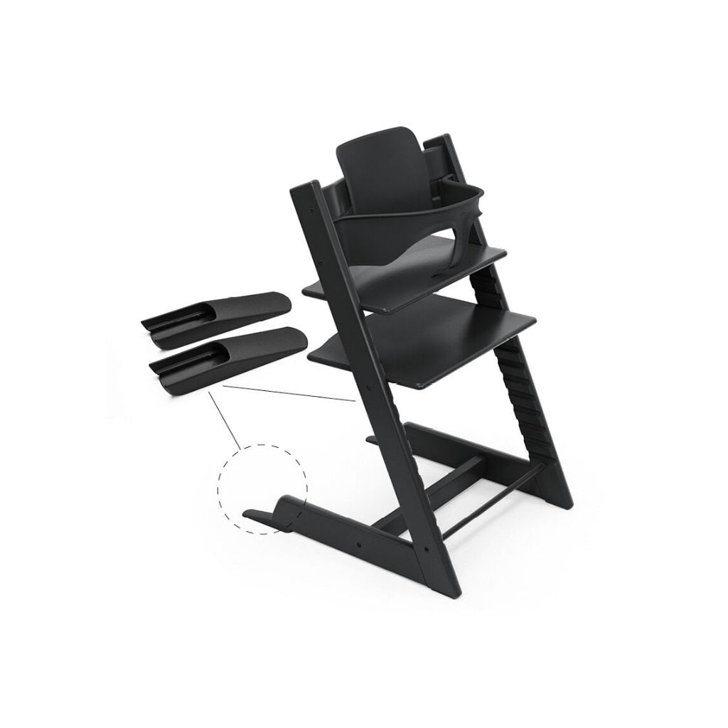 Stokke® Eetstoel Tripp Trapp® Bundel Black + Babyset²