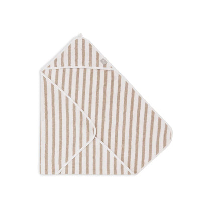 Jollein Badcape Stripe Terry Olive Green B 75 x L 75 cm