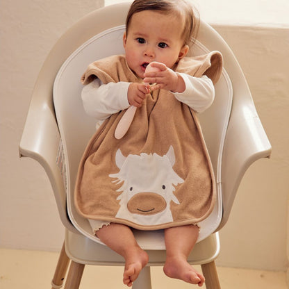 Noukie's Slabbetje Fluffy & Orso - 2 stuks
