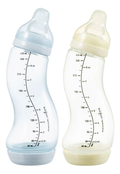 Difrax S-zuigfles Natural 250 ml Ice/Popcorn - 2 stuks