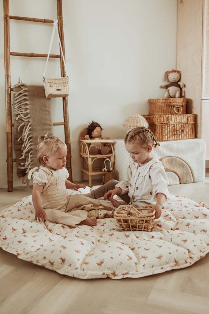 Play and Go Coco Rabbit Organic playmat, cocoon & organizer 130 cm