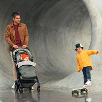 familie met buggy