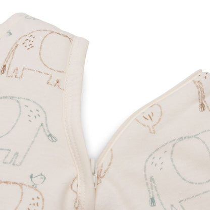 Jollein Winterslaapzak Elephant Tales TOG 2,5-3,5 Ecru 70 cm