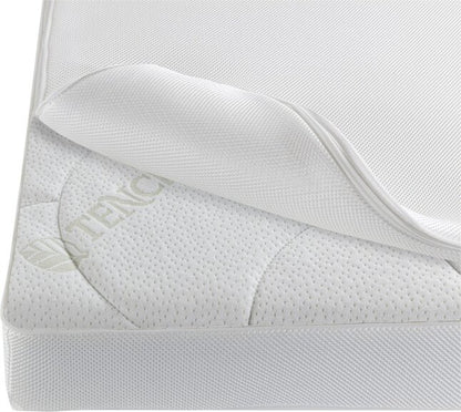 ZZZOO Matelas pour lit de bébé Koala avec surmatelas Airgosafe Lg 60 x L 120 cm