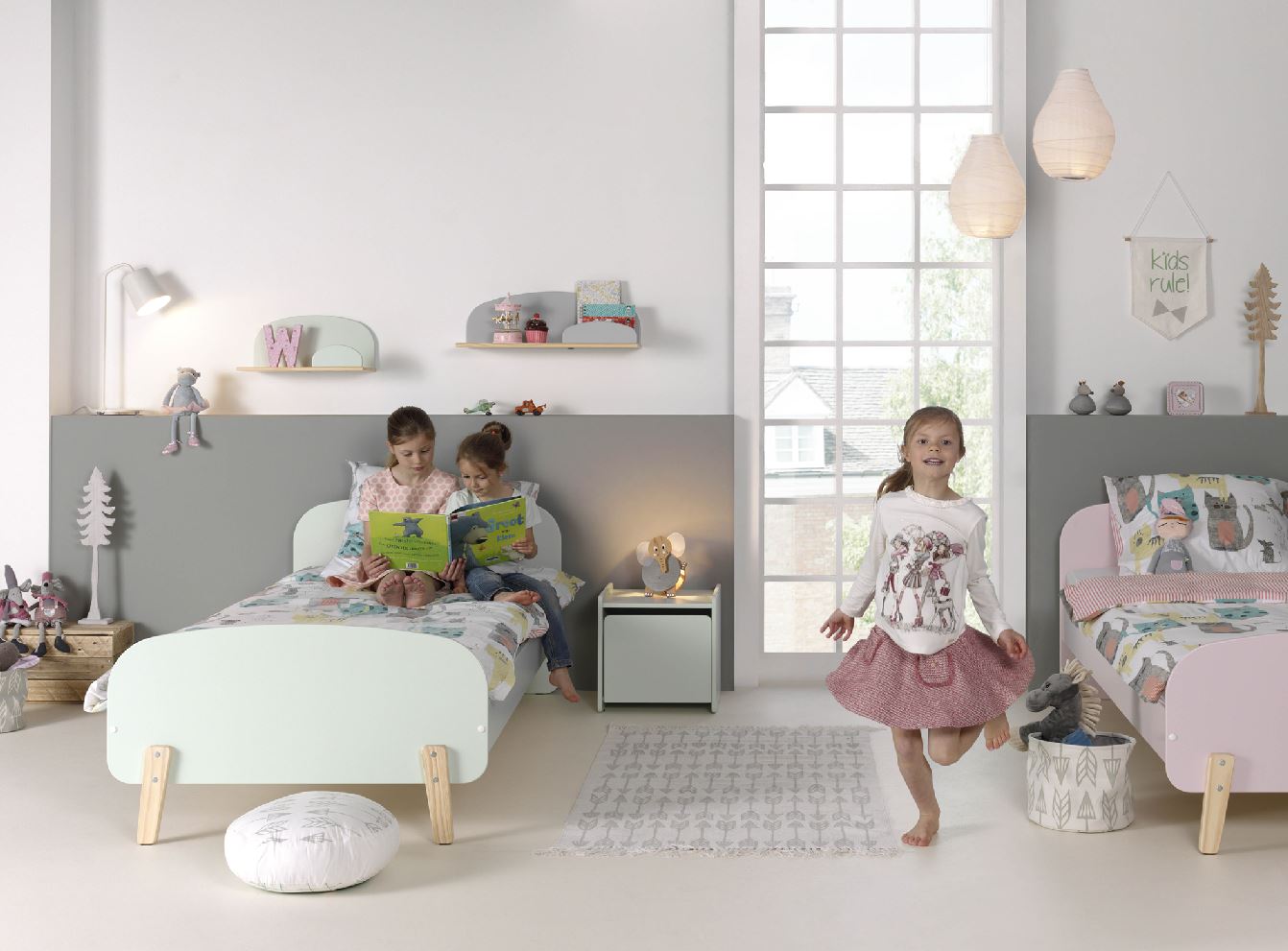Jaxx étagère Kiddy 45 cm menthe