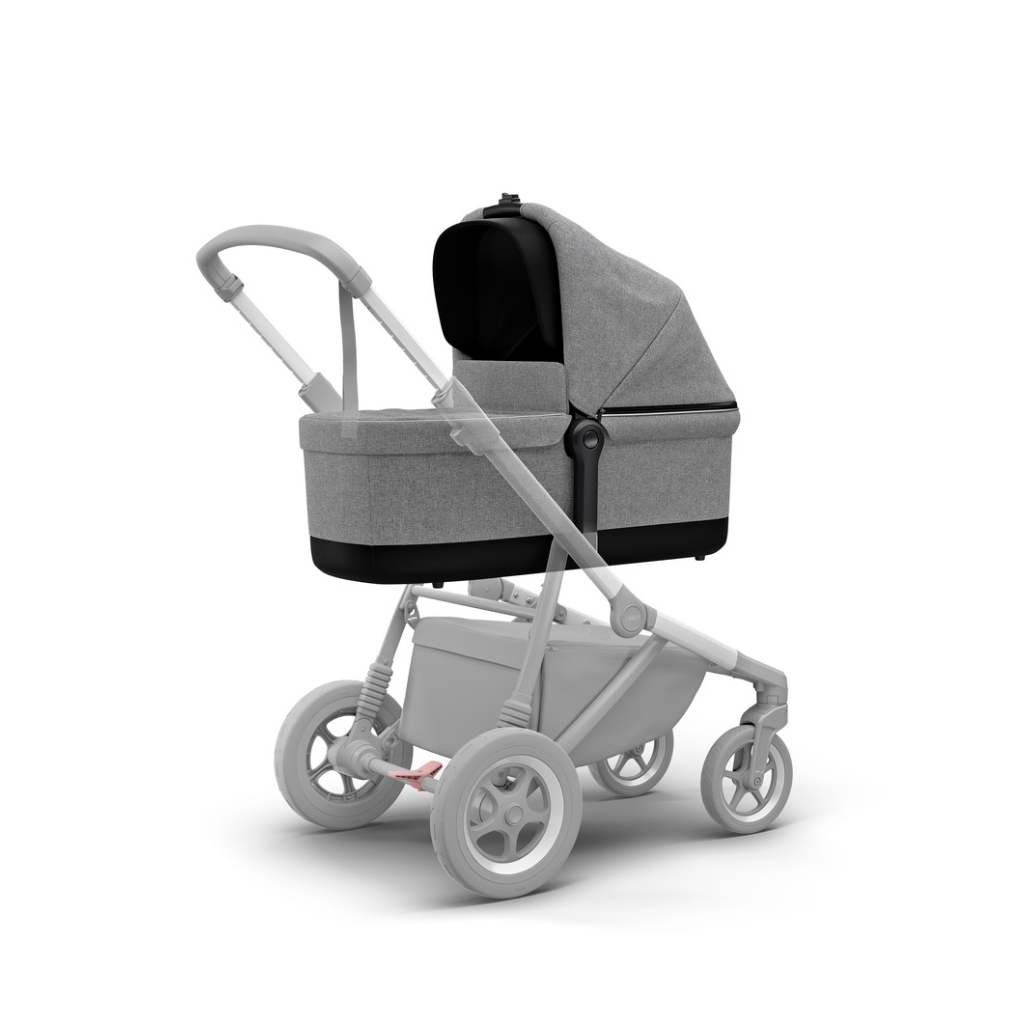 Thule Draagmand Sleek Bassinet Grey Melange