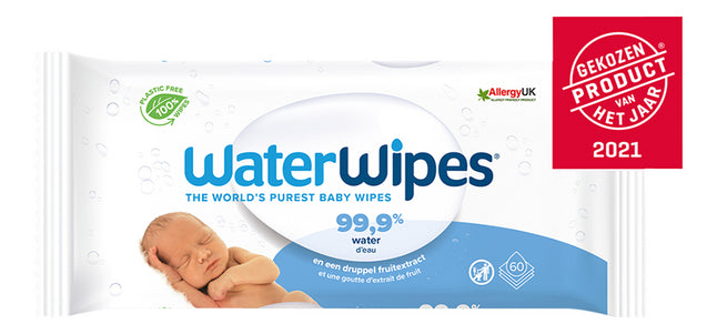 WaterWipes Lingettes humides bio - 60 pièces