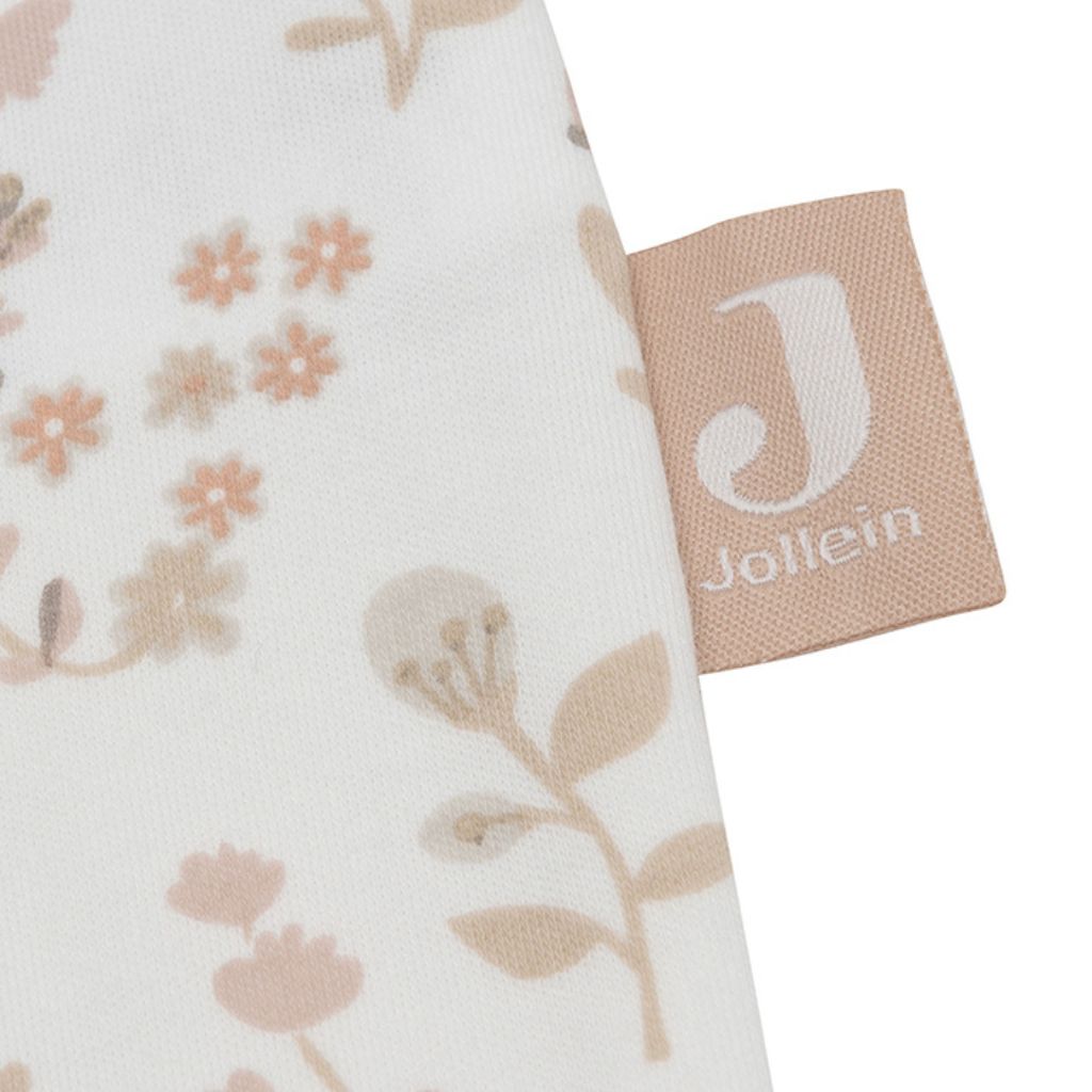 Jollein Sac de couchage d'été Bloomy TOG 0,5 White 60 cm