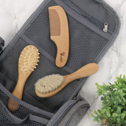 BoJungle Brosse de soin pour bébé - 3 pièces