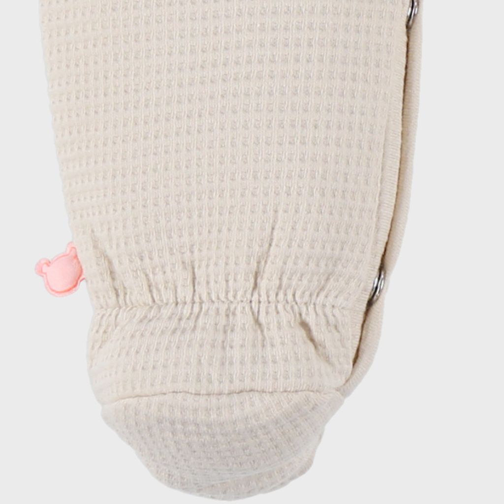 Noukie's Pyjama met voet beige