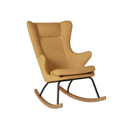 Quax Schommelstoel Rocking Chair De Luxe Adult Saffran
