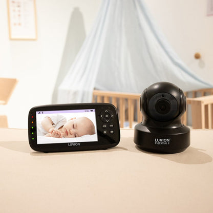 Luvion Babyphone avec caméra Essential 2 Black