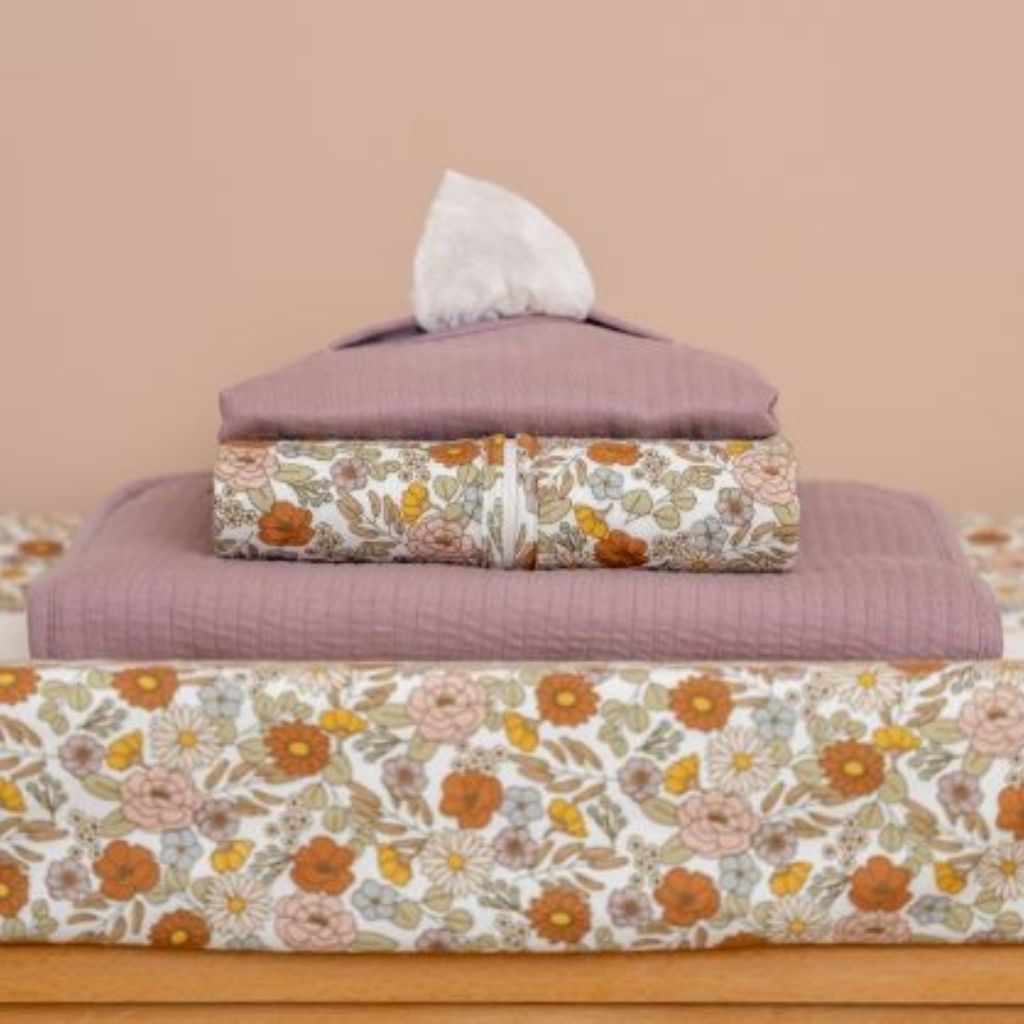 Little Dutch Sac de couchage d'été Vintage Little Flowers TOG 0,4 Multi 110 cm