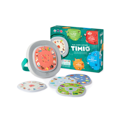 Timio Player + 5 discs New Oplaadbaar