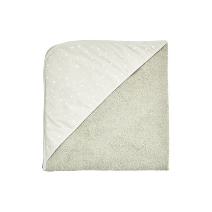 Dreambee Cape de bain Essentials vert gris clair