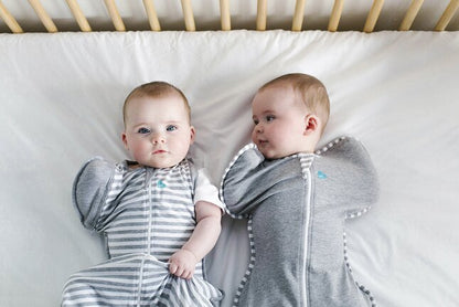 Love to Dream Inbakerzak / Slaapzak Swaddle Up Original Stripe TOG 1,0 Grey 80 cm
