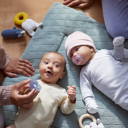 Philips AVENT Sucette + 0 mois Soothie bleu - 2 pièces
