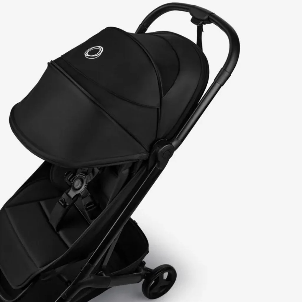 Bugaboo Poussette Butterfly 2 complete Black/Heritage black + arceau de sécurité + habillage de pluie