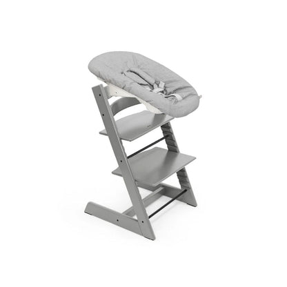 Stokke® Eetstoel Tripp Trapp® Bundel Storm Grey + Baby set² + Newborn Set