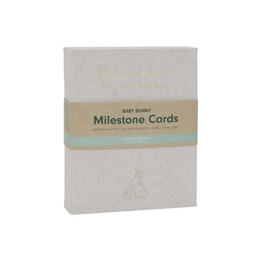 Little Dutch Milestone Cards Baby Bunny