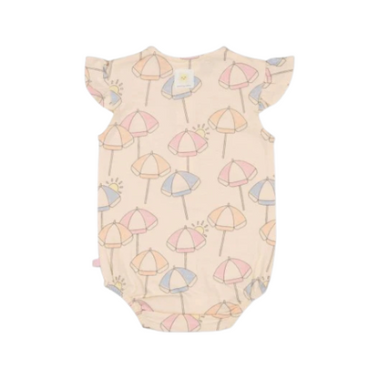 Feetje Romper AOP Sunshine m 68 Peach Meisjes