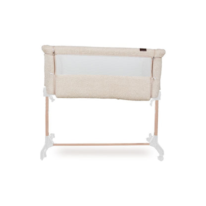 Quax Co-sleeper Side-by-Side Sheep hout  incl matras 50x84cm afnb bekleding