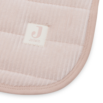 Jollein Couverture pour berceau Velvet Rib Wild Rose 75 x 100 cm