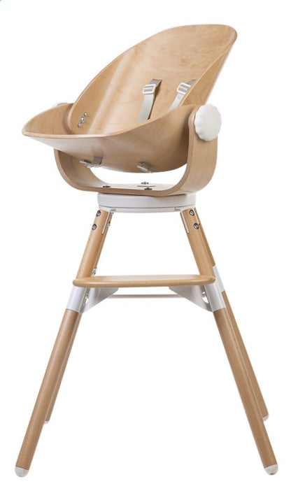 Childwood by Childhome Siège pour chaise haute Evolu 2 & Evolu One80 naturel/blanc