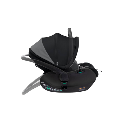 Chicco Poussette Bellagio + nacelle + siège-auto + siège-auto BI-seat Black satin