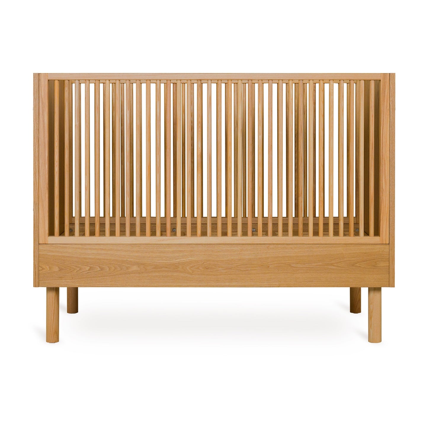 Quax Chambre de bébé 3 pièces (lit L 140 x Lg 70 cm + commode avec rallonge + armoire 2 portes) Hai No Ki Natural Ash 