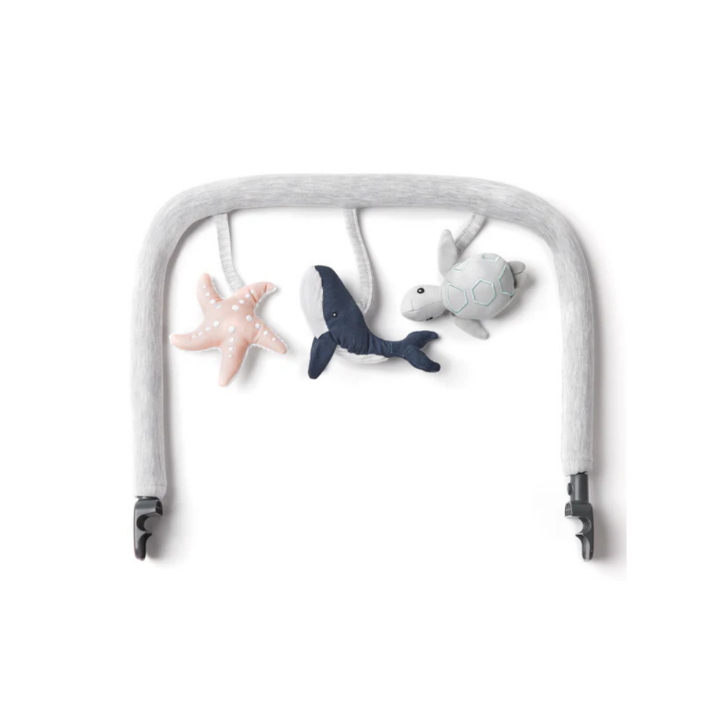 ERGObaby Relax + speelboog Evolve Light Grey