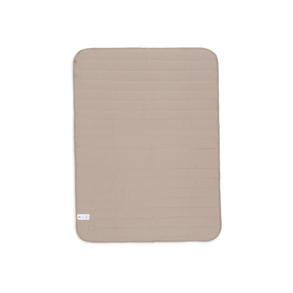 Jollein Deken voor wieg Velvet Rib Milky Coffee 75 x 100 cm
