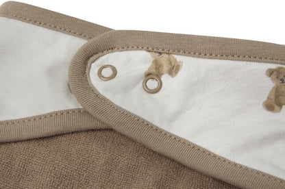 Jollein Bavoir bandana Teddy Bear brun
 - 2 pièces