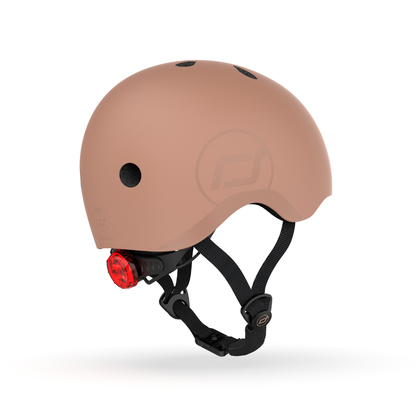 Scoot and Ride Kinderfietshelm Mocha S