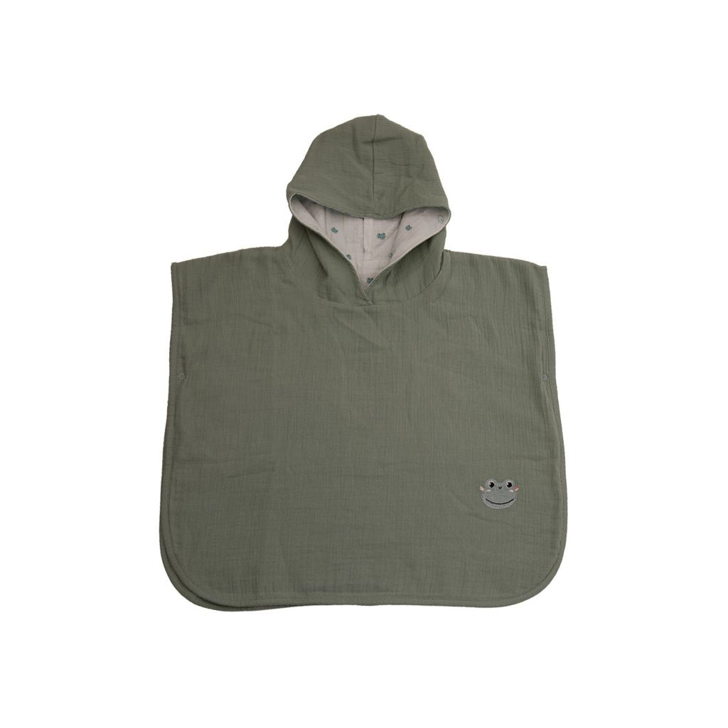 Dreambee Poncho Oscar reversible kikker