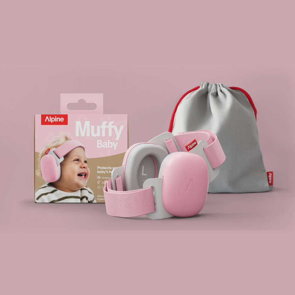 Alpine Oorbeschermers Muffy Baby Pink
