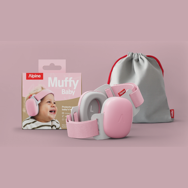 Alpine Casque antibruit Muffy Baby Pink