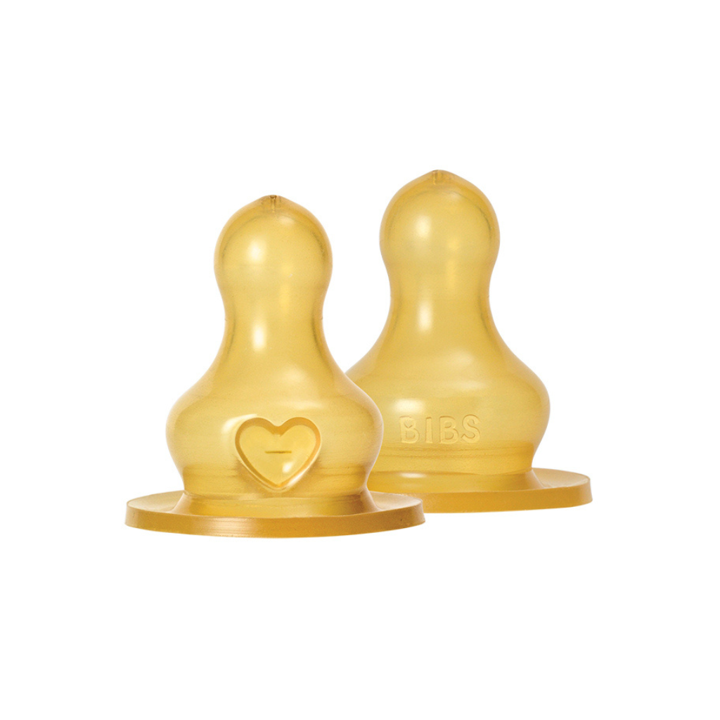 Bibs Zuigfles Spenen Latex Duopack Medium