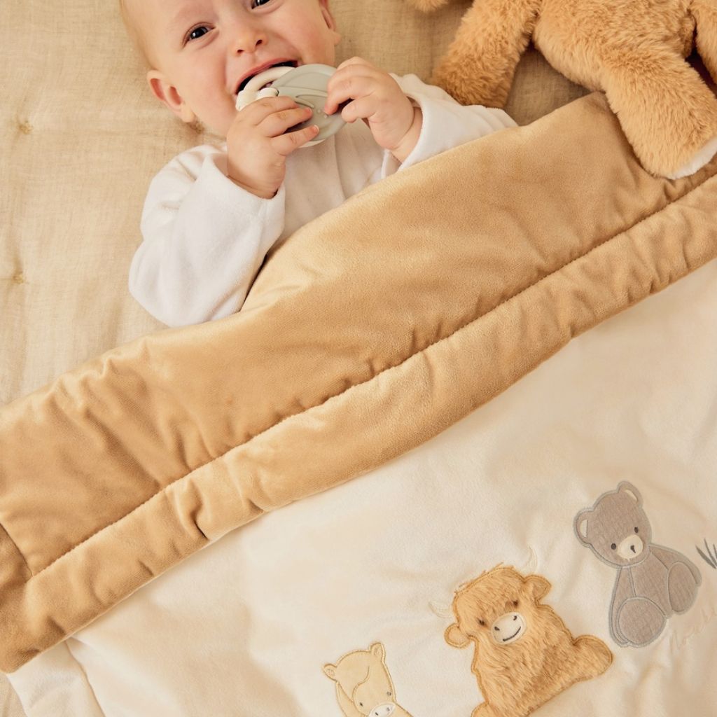 Noukie's Deken Veloudoux® Fluffy & Orso 75 x 100 cm