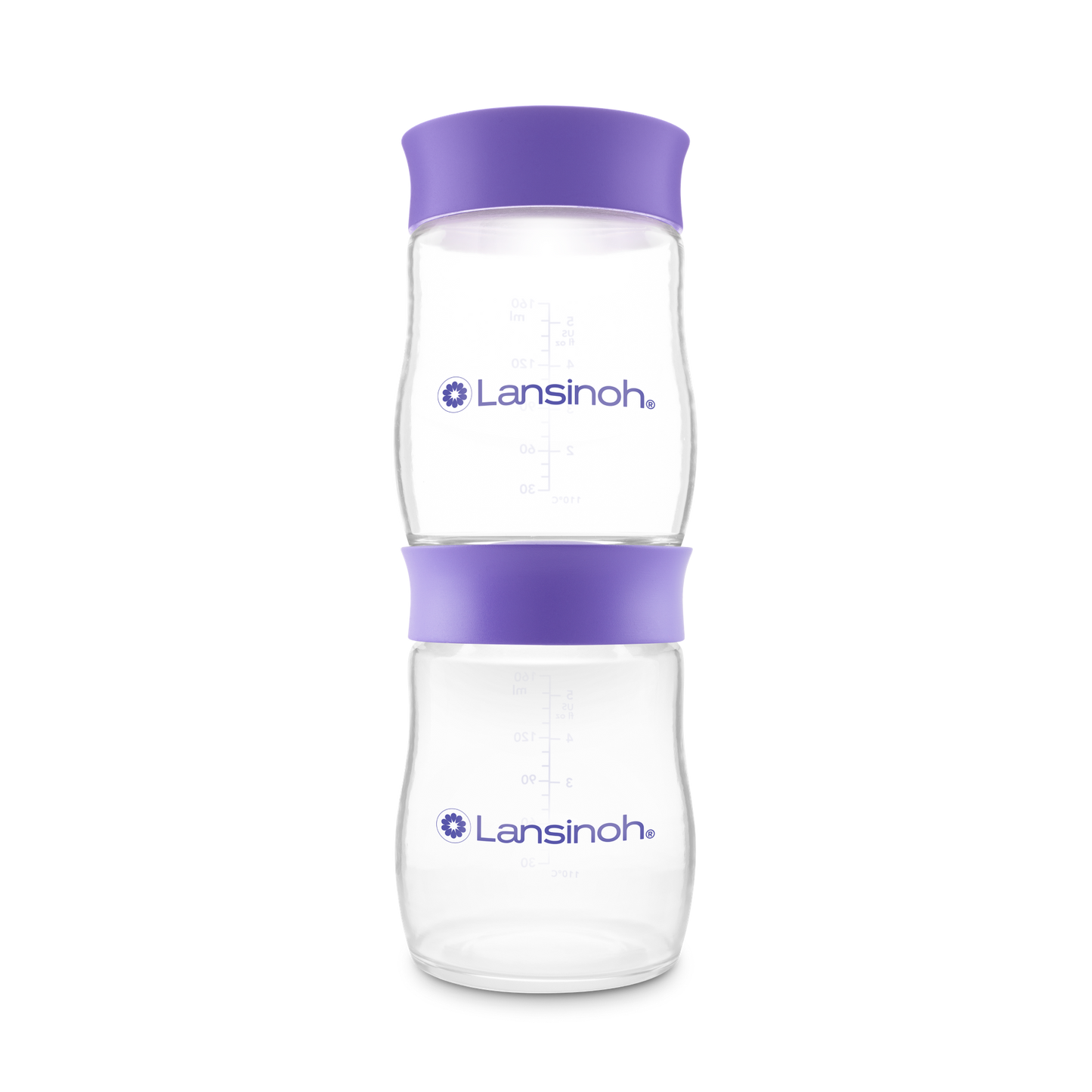 Lansinoh Pot de conservation pour lait maternel  160 ml - 4 pièces